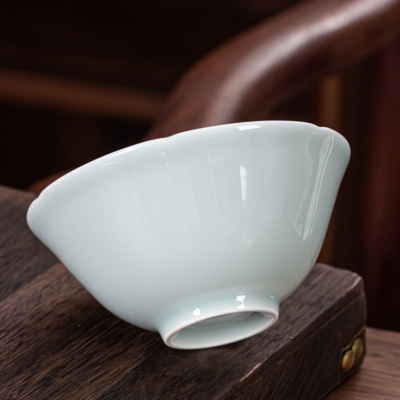 Zdjela od porcelana Jingdezhen, podglazurna završna površina, retro kružnog oblika