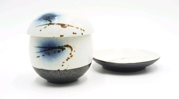 Japanski stil porcelanske zdjele za juhe i deserte, s višestrukim uzorcima ispod glazure, okruglog oblika