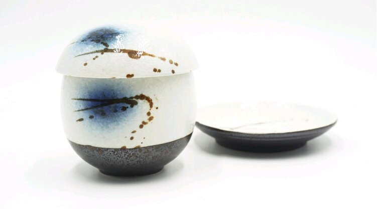 Japanski stil porcelanske zdjele za juhe i deserte, s višestrukim uzorcima ispod glazure, okruglog oblika