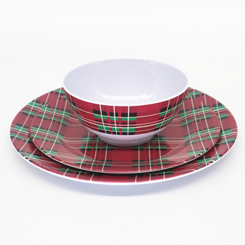 Set posuđa od melamina s motivom tikve, kinesko-zapadni stil; Materijal: Melamin; Vzor: Kreativan; Prilagodljivost: Da; Pakiranje: 72 komada u kartonu; Mikrovalna pećnica: Ne