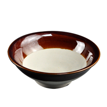 Porcelanska zdjela, okruglog oblika, pogodna za mikrovalnu, otisnuto logo, mogućnost prilagodbe obrade