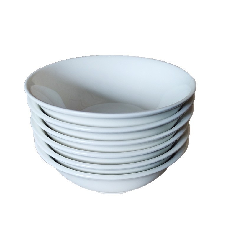 Porcelanska zdjela – kružnog oblika, moderni minimalistički stil, prikladna za mikrovalnu, za posluživanje