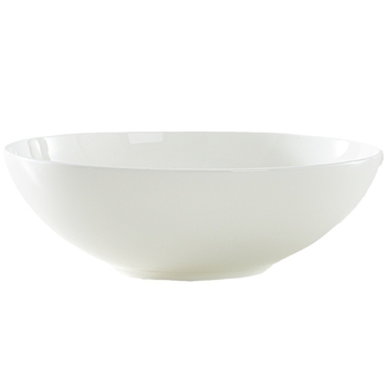 Vas din porțelan cu oase – stil Chinezesc, bol rotund pentru tăiței/salate, subglazură colorată, compatibil cu cuptorul cu microunde