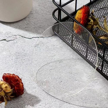 Ακρυλική στρογγυλή βάση προβολής για φιγούρες DIY — Σύγχρονος Μινιμαλισμός