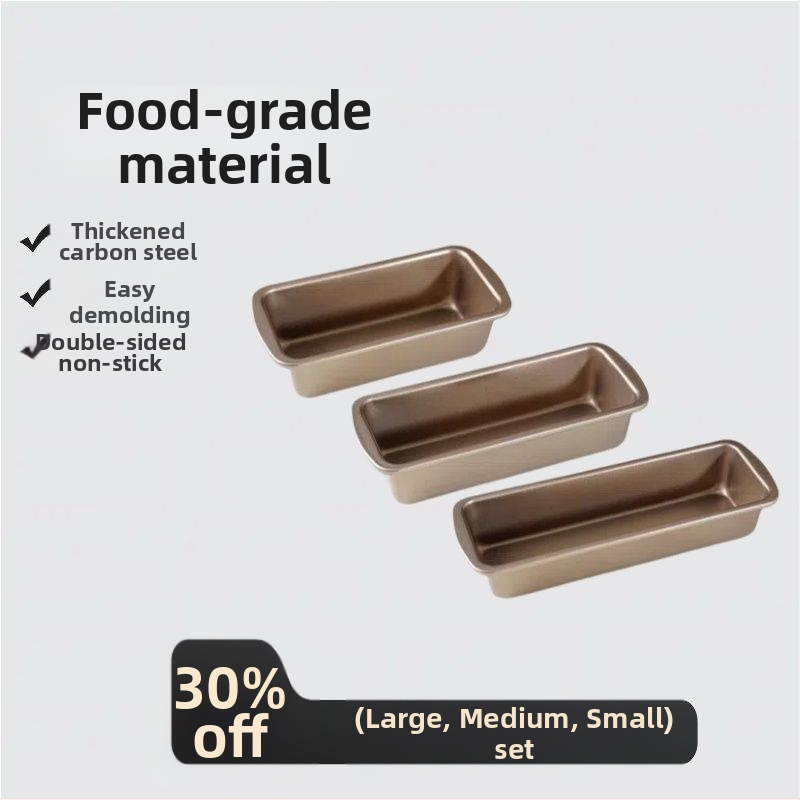 Toastová forma s viečkom, materiál potravinárskej kvality, 450 g kapacita, nelepivá, do rúry