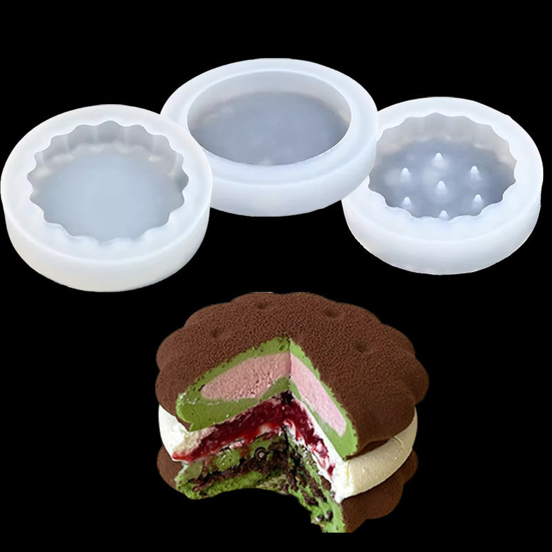 Silikonska kalupa za mousse tortu, okruglog oblika, za pečenje