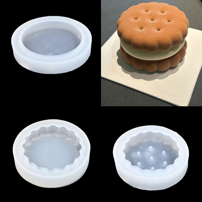 Silikonska kalupa za mousse tortu, okruglog oblika, za pečenje