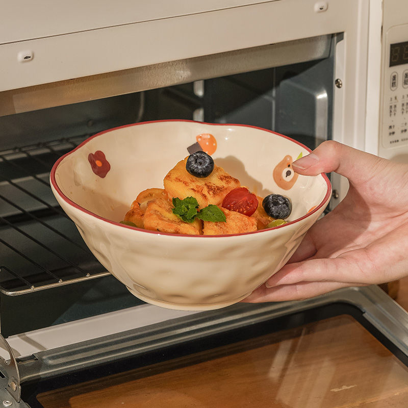 Porcelanska zdjela za rezance, kućna upotreba, japanski stil, podglazurna tehnika