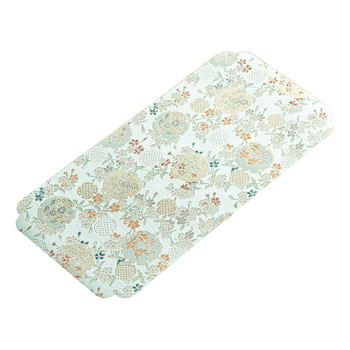 Двустранна чайна подложка от водоустойчива тъкан, китайски дзен стил, подложка за чайник и чаши