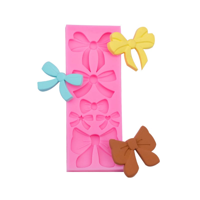 Íj alakú szilikon tortaforma fondant és csokoládé dekorációhoz