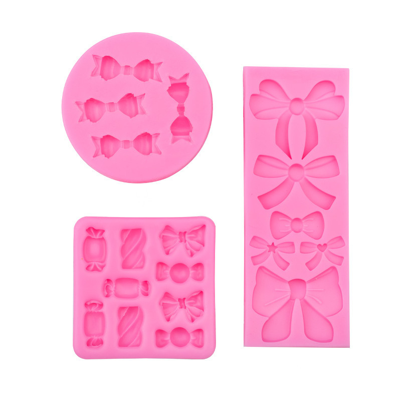 Íj alakú szilikon tortaforma fondant és csokoládé dekorációhoz