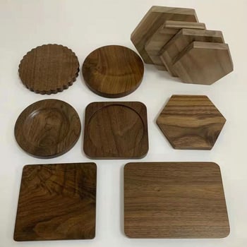 Ξύλινα σουβέρ για τελετή τσαγιού, άκανόνιστο σχήμα, βιοδιασπώμενο, κινεζικό στυλ