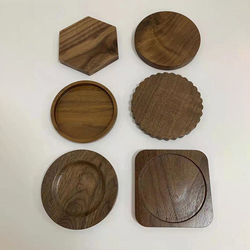 Ξύλινα σουβέρ για τελετή τσαγιού, άκανόνιστο σχήμα, βιοδιασπώμενο, κινεζικό στυλ