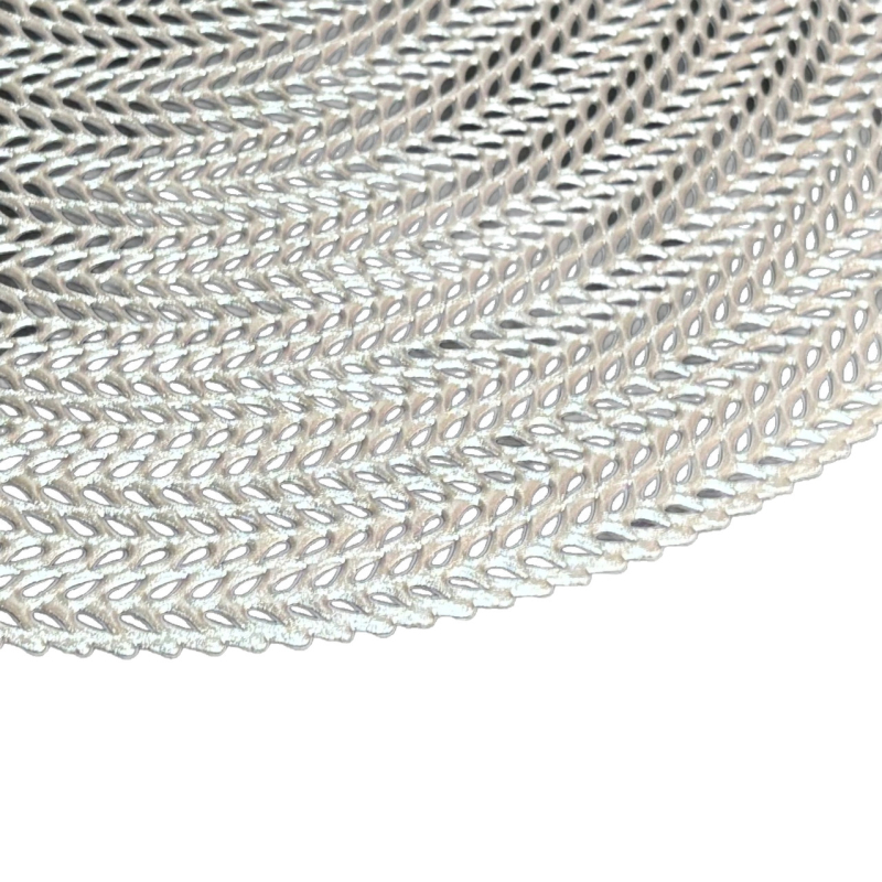 Nordic στρογγυλό χαλάκι πιάτων, αδιάβροχο και ανθεκτικό στο λάδι, πλένεται, PVC ύλικό