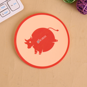 PVC στρογγυλό σουβέρ ποτήρι, σχέδιο καρτούν, κωδικός DS057