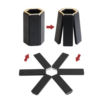 Χοντρό διπλωτό θερμομονωτικό μαξιλαράκι αντί-καψίματος για τραπέζι και κατσαρόλες — ABS υλικό, ακανόνιστο σχήμα, κινεζικό στυλ, εξαιρετικής ποιότητας