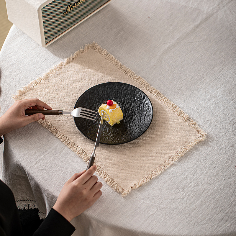 Pagoda чайна подложка от плат, модерен минималистичен стил, пускане през 2025 г.