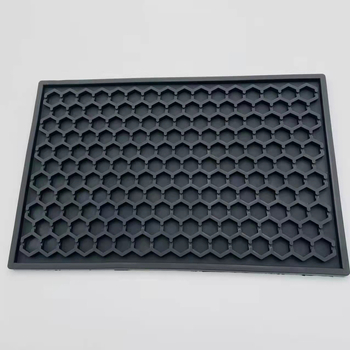 Bar mat Guangming, PVC υλικό, τετράγωνο σχήμα, μονοχρωματικό σχέδιο