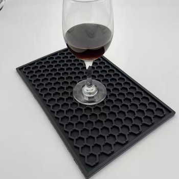 Bar mat Guangming, PVC υλικό, τετράγωνο σχήμα, μονοχρωματικό σχέδιο