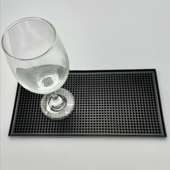 Bar mat Guangming, PVC υλικό, τετράγωνο σχήμα, μονοχρωματικό σχέδιο