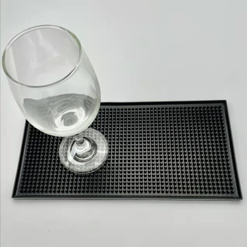 Bar mat Guangming, PVC υλικό, τετράγωνο σχήμα, μονοχρωματικό σχέδιο