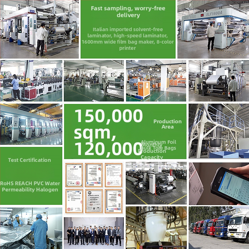 Koniska augšējā piekāršanas konteineru soma, PE/NY materiāls, pielāgots tilpums, mitrumizturīga alumīnija-plastmas iepakojums