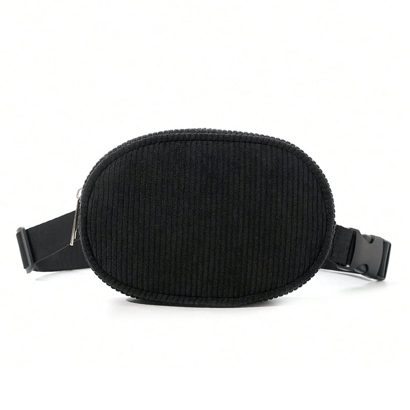 Geantă de talie pentru copii din PU cu imprimă inimă, model în dungi și imagine curcubeu, unisex pentru învățământul primar, capacitate mare