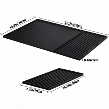 Nothing σιλικόνης μαξιλάρι στέγνωσης για καφέ φλιτζάνια, τετράγωνος δίσκος αποστράγγισης, μονόχρωμο, κυκλοφόρησε καλοκαίρι 2024, ποιότητα Α’ κατηγορίας