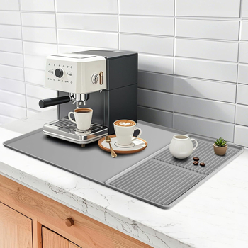 Nothing σιλικόνης μαξιλάρι στέγνωσης για καφέ φλιτζάνια, τετράγωνος δίσκος αποστράγγισης, μονόχρωμο, κυκλοφόρησε καλοκαίρι 2024, ποιότητα Α’ κατηγορίας