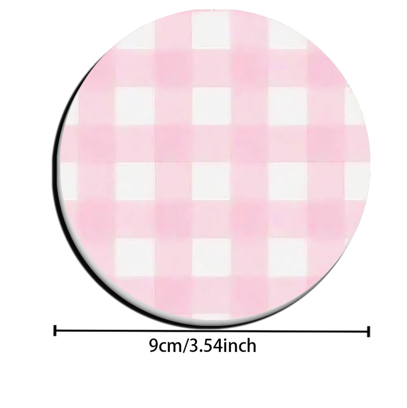 Автомобилна подложка за чаши, кръгла, стъкло, карикатурен дизайн, първокласно качество, без захранване