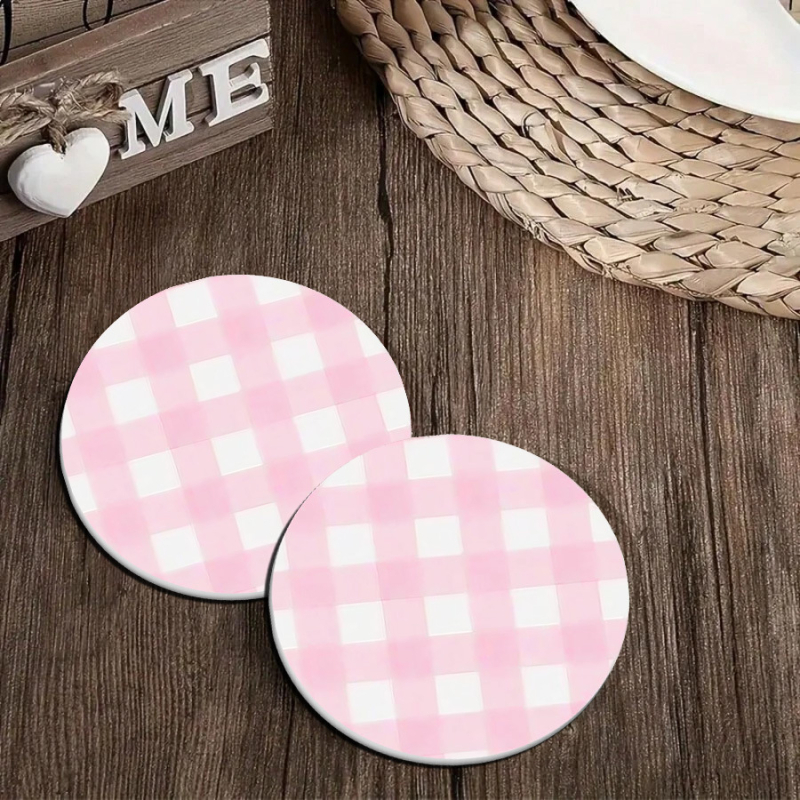 Автомобилна подложка за чаши, кръгла, стъкло, карикатурен дизайн, първокласно качество, без захранване