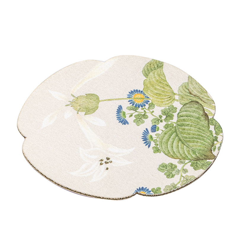 Conley ceramics podmetač za čaj – tkanina, dvostrani vodootporan, kineski stil, s logom, u papirnatoj kutiji