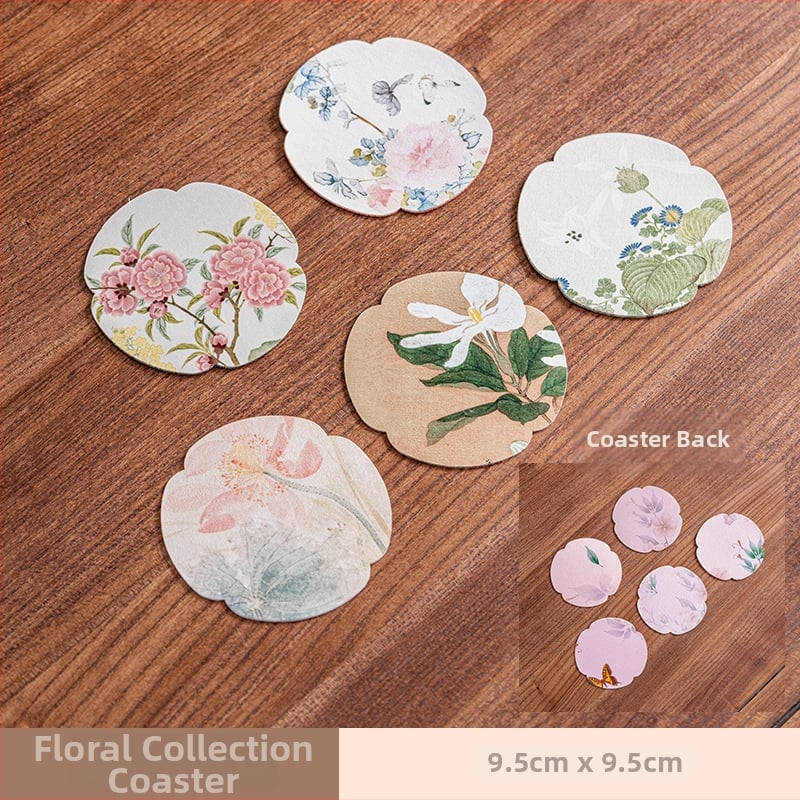 Conley ceramics podmetač za čaj – tkanina, dvostrani vodootporan, kineski stil, s logom, u papirnatoj kutiji