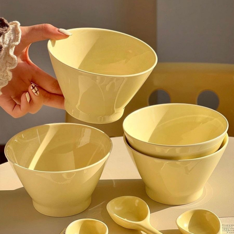 Porcelanska zdjela za parena jaja, podglažurna boja, okrugla, novi kineski stil