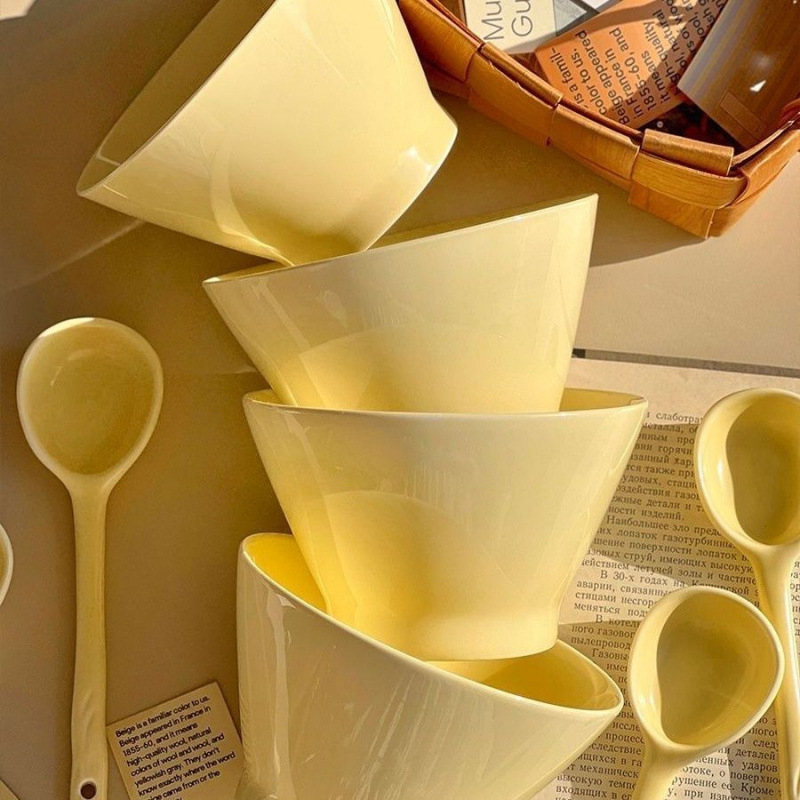 Porcelanska zdjela za parena jaja, podglažurna boja, okrugla, novi kineski stil