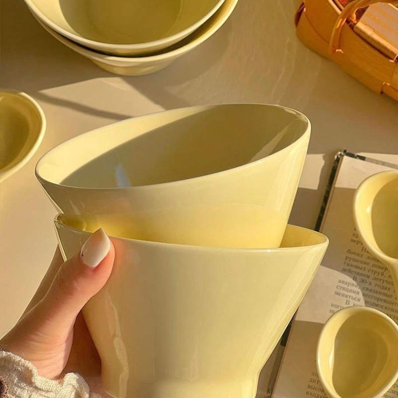 Porcelanska zdjela za parena jaja, podglažurna boja, okrugla, novi kineski stil