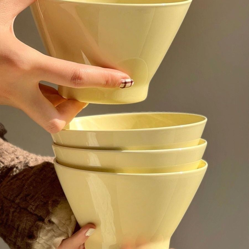 Porcelanska zdjela za parena jaja, podglažurna boja, okrugla, novi kineski stil