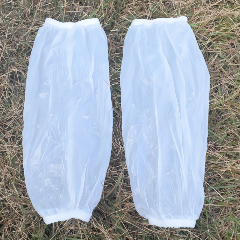 PVC pregača s rukavima – vodootporna, otporno na masnoće, prozirno matirane rukave, duljina 1.2 m