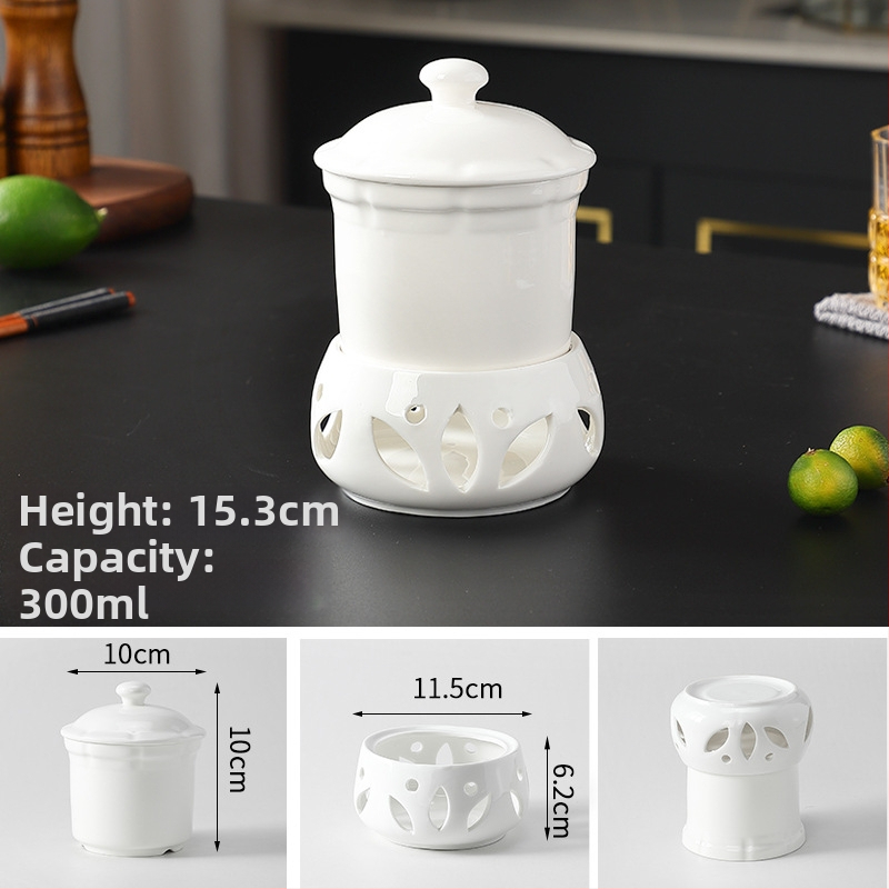 Keramička zdjela od bone china za grijanje hrane i očuvanje topline, nepravilnog oblika, sigurna u mikrovalnoj, završna obrada ispod glazure, za komercijalnu upotrebu