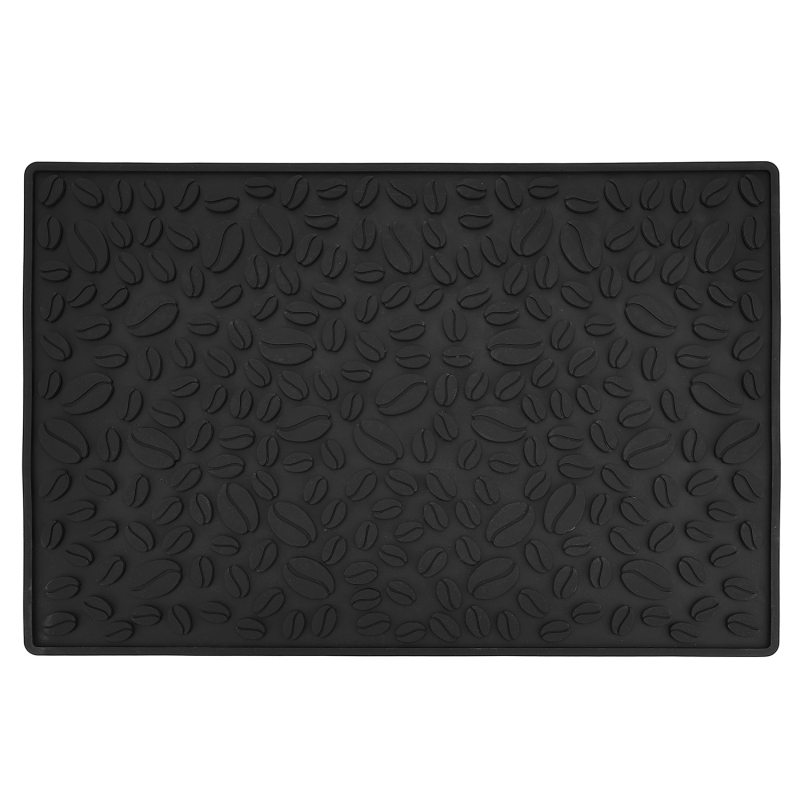 Covoraș de bar din silicon – pătrat, antiderapant, drenaj, izolație termică, pentru cafea și cocktailuri