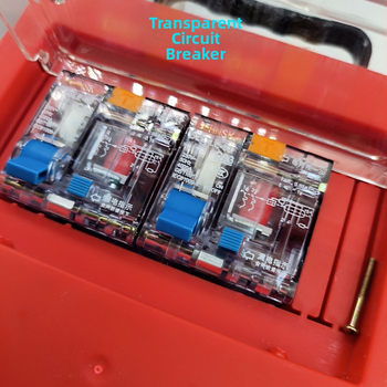 Портативна разпределителна кутия за строителни обекти, 8 канала, мобилна, IP22, ABS корпус, 10 A