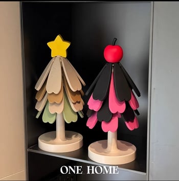 Covoraș din silicon pentru masă cu motiv brad de Crăciun; formă pătrată; stil lux ușor; calitate primă clasă; rezistență la temperaturi înalte