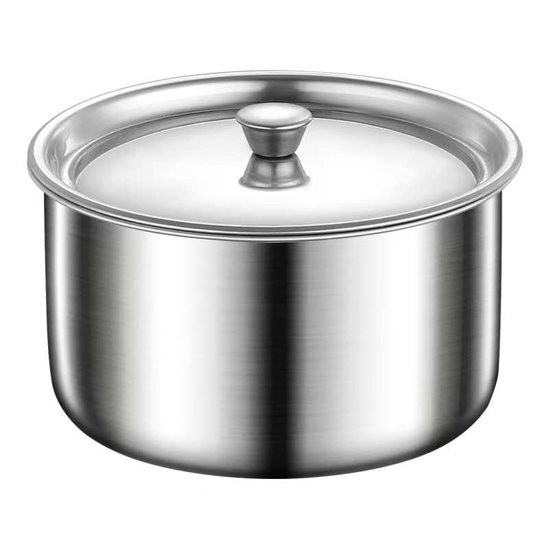 Vas pentru ouă la abur din oțel inoxidabil cu capac – rotund, rezistent la temperaturi înalte, personalizabil cu logo