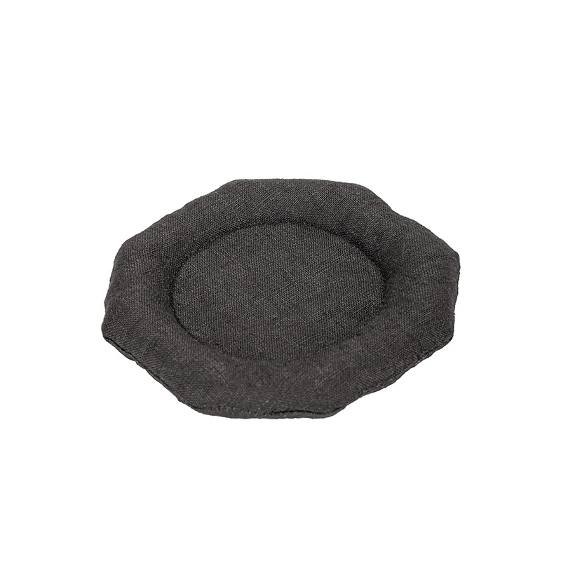Podmetač za šalice od pamuka i lana, nepravilan oblik, moderni minimalistički stil