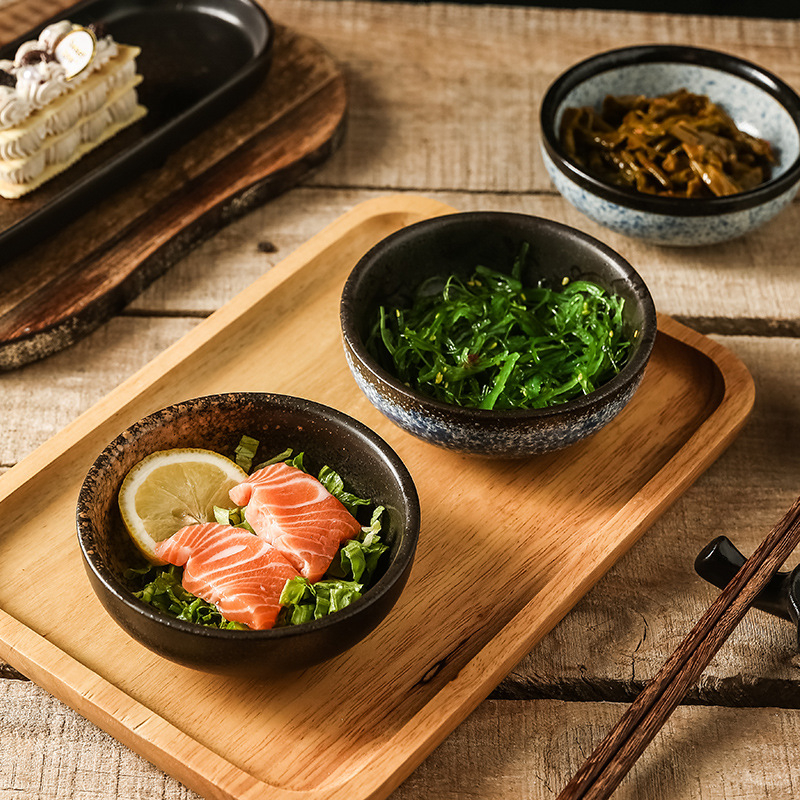 Bol de porțelan rotund — stil retro, finisaj sub glazură, imprimare logo, personalizabil