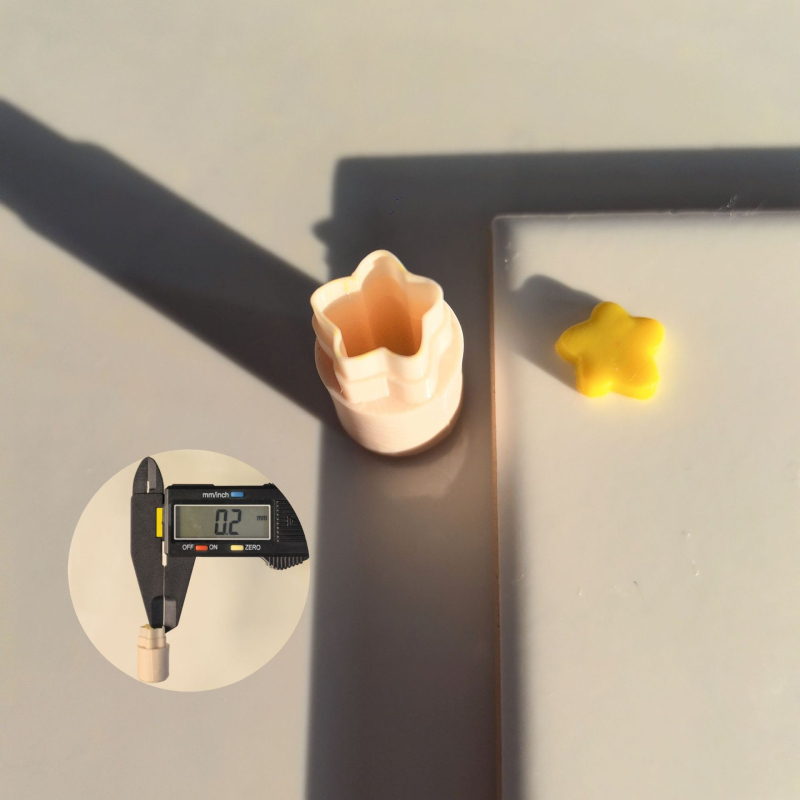 Молд за обици за DIY бижута - 0,2 мм мини разрез, мек керамичен материал, геометричен дизайн