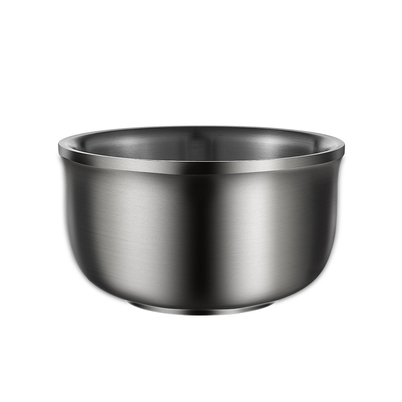 Bol pentru copii din oțel inoxidabil, rotund, compatibil cu microundele, introdus în 2017