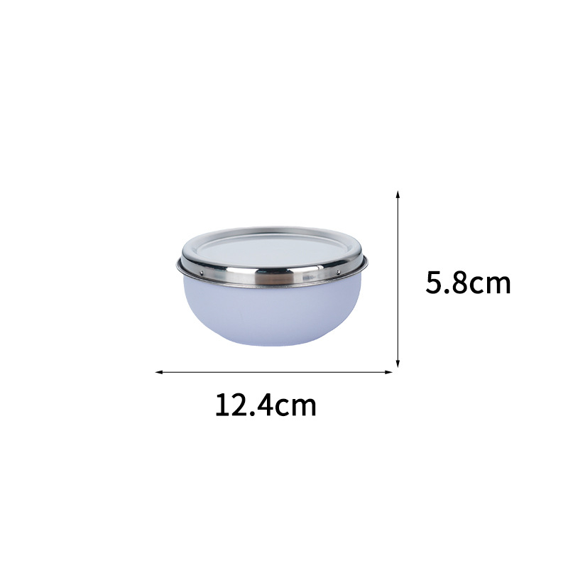 Posuda od nehrđajućeg čelika s poklopcem, dvostruka izolacija, okrugla, nije pogodna za mikrovalnu pećnicu