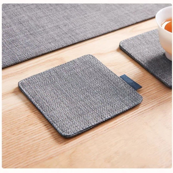 Suport pătrat din pânză pentru ceainic și ceai – placă izolatoare, impermeabil, pentru birou și casă, stil simplu, calitate premium