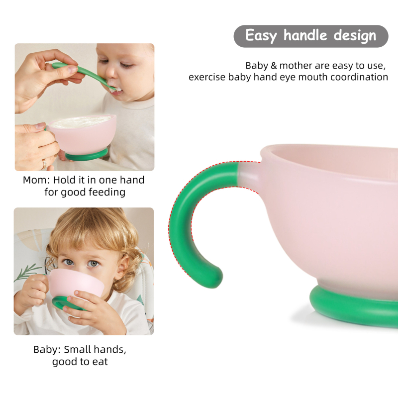 Бебешка купичка за хранене от полипропилен (PP), марка YUQI, подходяща за деца над 3 месеца